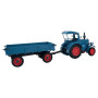 Lanz Bulldog avec remorque - G 1/22,5 - FALLER 331620