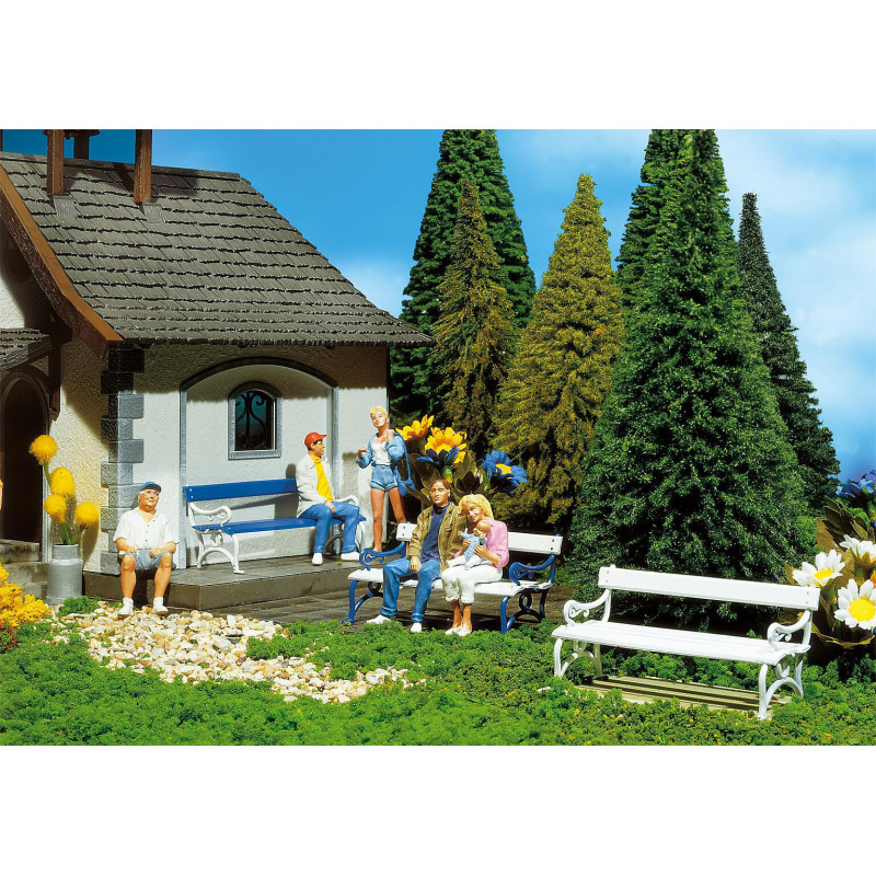 8 Bancs - G 1/22,5 - FALLER 331734