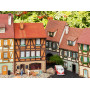 Maison à colombages avec vitrine, modèle en relief - G 1/22,5 - FALLER 331769