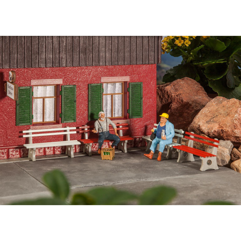 Bancs de parc - G 1/22,5 - FALLER 333221