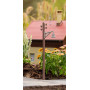 Mât en bois avec lampe à bras, 2 pièces - G 1/22,5 - FALLER 333233