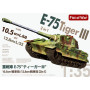 Char lourd E-75 2en1, 10,5/12,8cm "King Tiger III - 1/35 - MODELCOLLECT UA35033