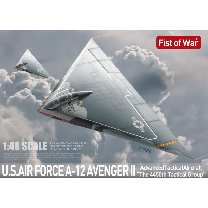 A-12 Avenger II de l'US Air Force - 1/48 - MODELCOLLECT UA48005