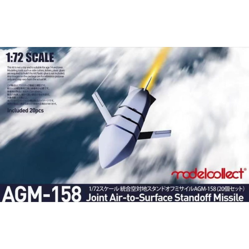 Set de missiles AGM-158 JASSM américains - 1/72 - MODELCOLLECT UA72225