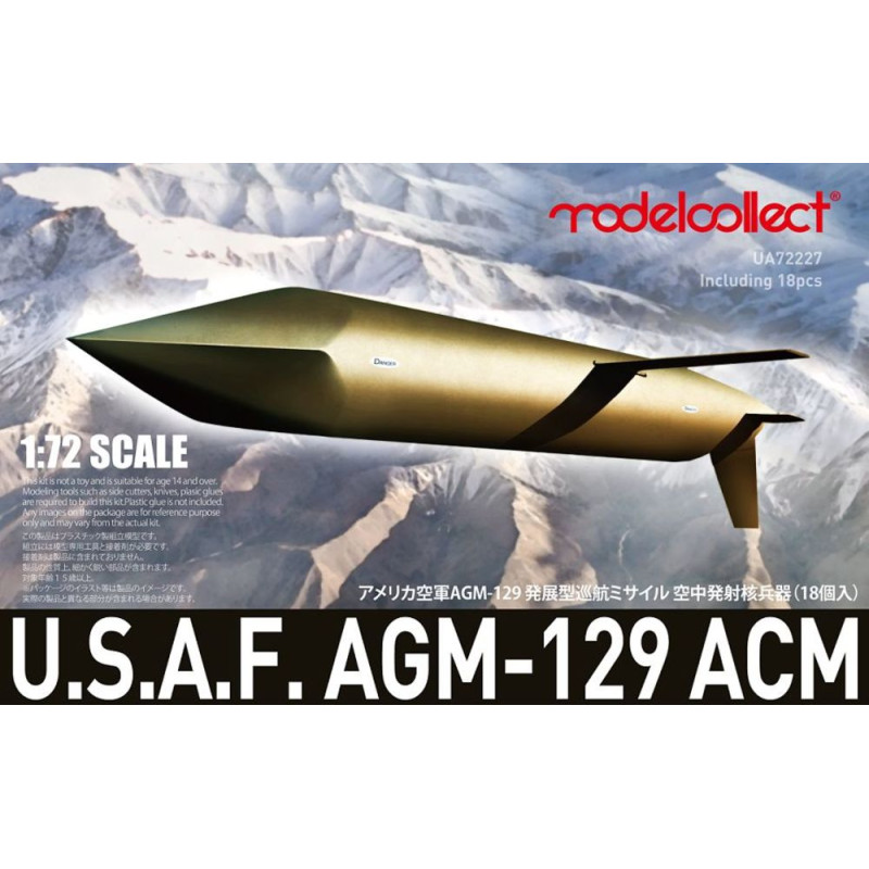 Missile AGM-129 ACM, Set de 18 - 1/72 - MODELCOLLECT UA72227