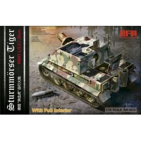 Sturmtiger avec intérieur complet - 1/35 - RYE FIELD 5012