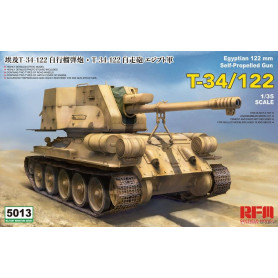 T-34/122 Égyptien - 1/35 - RYE FIELD 5013