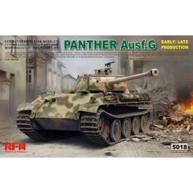 Panther Ausf.G Premières/Dernières productions - 1/35 - RYE FIELD 5018