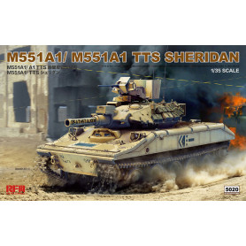 M551A1 / A1 TTS Sheridan - 1/35 - RYE FIELD 5020