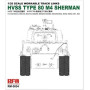 Chenilles fonctionnelles type T80 HVSS pour M4 Sherman - 1/35 - RYE FIELD 5034