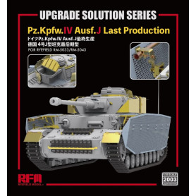 Kit de mise à niveau Pz.Kpfw.IV Ausf.J (réf. 5033 et 5043) - 1/35 - RYE FIELD 2003