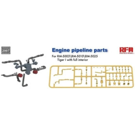 Tuyauterie moteur Tiger I (RM-5003 / RM-5025) - 1/35 - RYE FIELD 2007