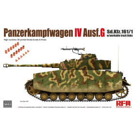 Pz.Kpfw.IV Ausf.G sans intérieur - 1/35 - RYE FIELD 5053