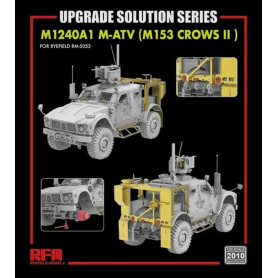 Kit mise à niveau 5052 M1240A1 M-ATV (M153 CROWS II) - 1/35 - RYE FIELD 2010