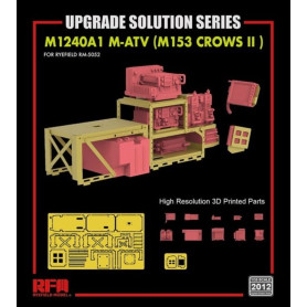 Kit mise à niveau M1240A1 M-ATV (M153 CROWS II) - 1/35 - RYE FIELD 2012