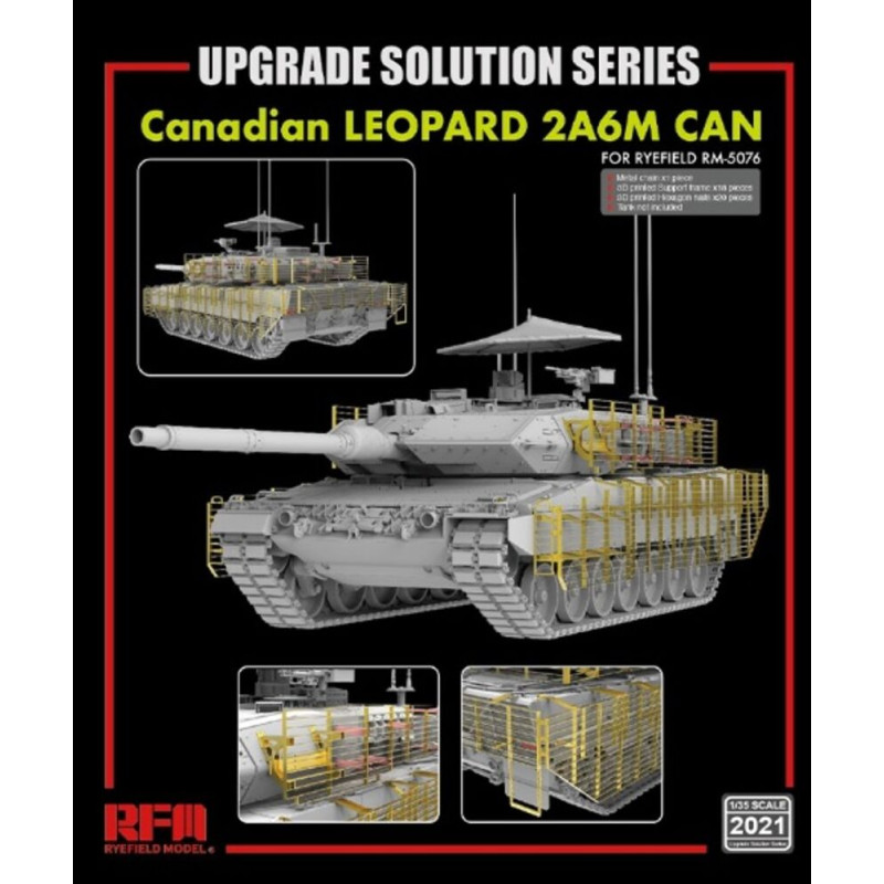 Kit de mise à niveau Leopard 2A6M CAN canadien - 1/35 - RYE FIELD 2021