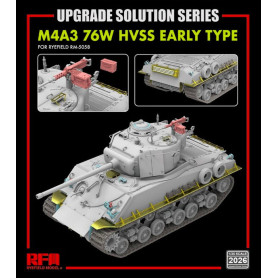 Kit de mise à niveau pour M4A3 76W HVSS (premier type) - 1/35 - RYE FIELD 2026