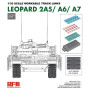Chenilles fonctionnelles pour Leopard 2A5/A6/A7 - 1/35 - RYE FIELD 5057