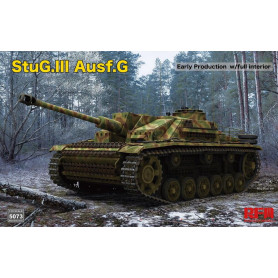 StuG. III Ausf. G 1ère prod., intérieur complet - 1/35 - RYE FIELD 5073