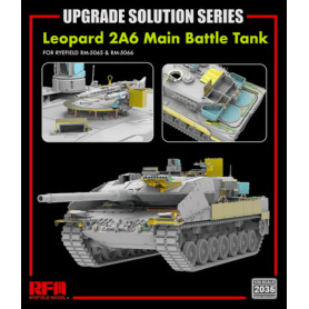 Kit de mise à niveau pour Leopard 2A6 (RFM 5065 et 5066) - 1/35 - RYE FIELD 2035