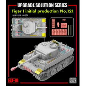 Kit mise à niveau Tiger I prod. initiale n°121 (kit - 1/35 - RYE FIELD 2038