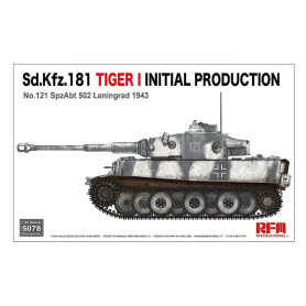 Sd.Kfz.181 Tiger I n°121, SpzAbt.502 Leningrad 1943 - 1/35 - RYE FIELD 5078