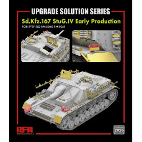 Kit mise à niveau StuG.IV 5060 et 5061, 1ère production - 1/35 - RYE FIELD 2025