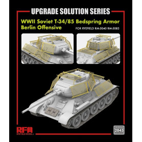 Blindage Bedspring T-34/85 soviétique (Berlin) pour 5083 - 1/35 - RYE FIELD 2043