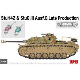 StuH42 et StuG.III Ausf.G production tardive - 1/35 - RYE FIELD 5086