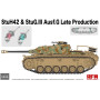 StuH42 et StuG.III Ausf.G production tardive - 1/35 - RYE FIELD 5086