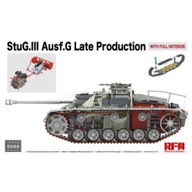 StuG.III Ausf.G Prod. tardive avec intérieur complet - 1/35 - RYE FIELD 5088