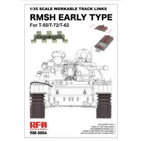 Maillons chenille fonctionnels RMSH anciens - 1/35 - RYE FIELD 5064