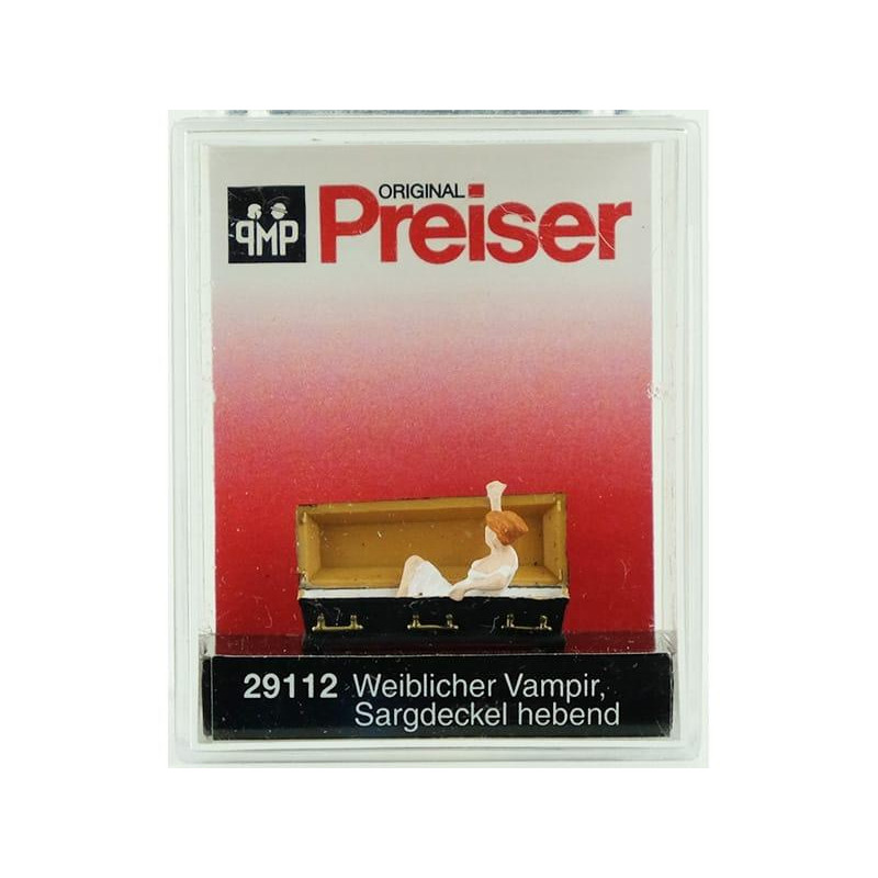 Femme Vampire et cercueil - HO 1/87 - PREISER 29112