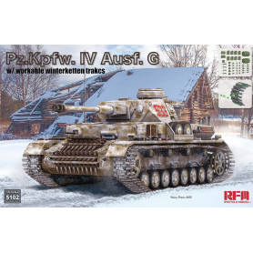 Pz.Kpfw. IV Ausf. G avec chenilles Winterketten - 1/35 - RYE FIELD 5102