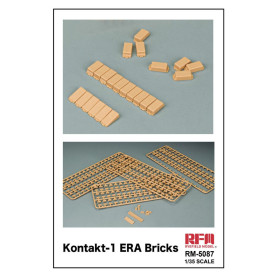 Briques de blindage réactif Kontakt-1 ERA - 1/35 - RYE FIELD 5087