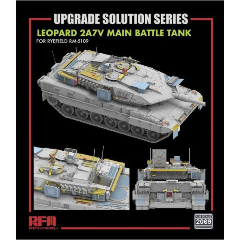 Kit d'amélioration pour Leopard 2A7V - 1/35 - RYE FIELD 2069