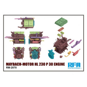 Moteur Maybach-Motor HL 230 P 30 - 1/35 - RYE FIELD 2070