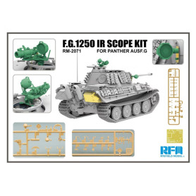 Kit vision infrarouge F.G.1250 pour Panther Ausf.G - 1/35 - RYE FIELD 2071
