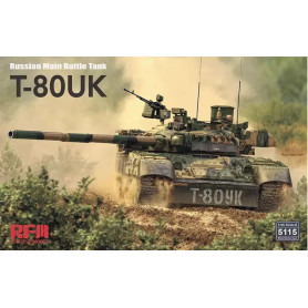 T-80UK, char de combat principal russe - 1/35 - RYE FIELD 5115