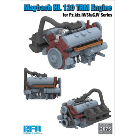 Moteur Maybach HL 120 TRM pour Pz.Kpfw.IV / StuG.IV - 1/35 - RYE FIELD 2075