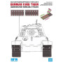 King Tiger allemand chenilles Gg26/800/300 - 1/35 - RYE FIELD 3032
