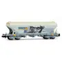 Wagon trémie Millet avec grafittis ép. V SNCF - N 1/160 - ARNOLD HN6734