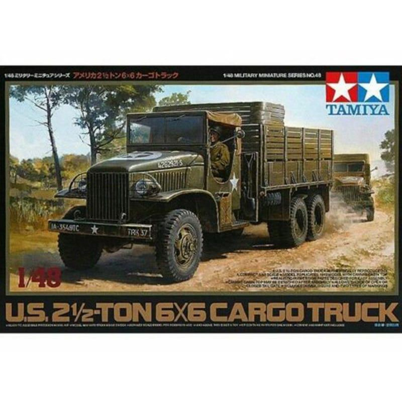 2.5ton 6X6 Cargo Truck - 1/48 - Tamiya 32548