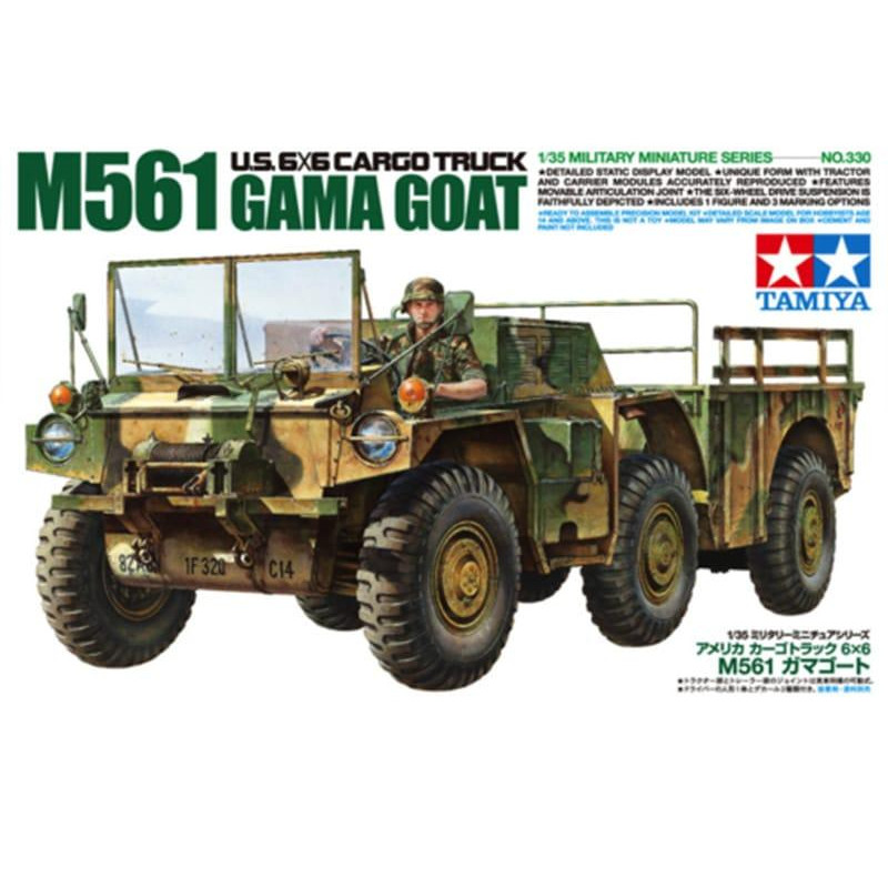 US 6x6 Cargo Truck Gama Goat WWII - 1/35 - Tamiya 35330