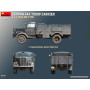 Transport de troupes allemand 4x4 type 3.6-6700A Rn - 1/35 - MINIART 53061