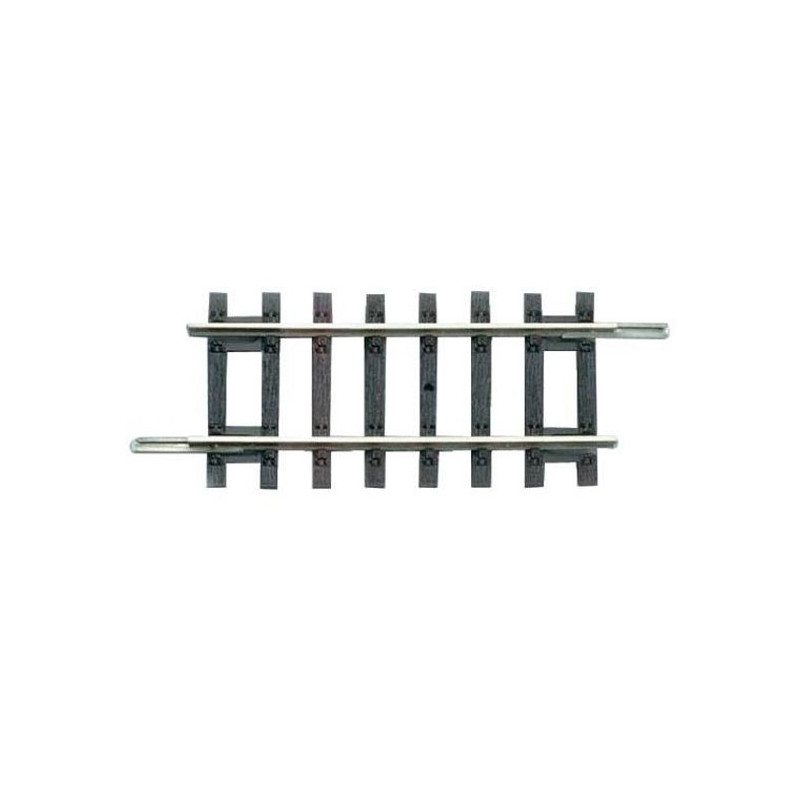 Voie A rail droit G62 62mm - HO 1/87 - Piko 55205