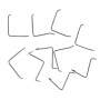 10x ressorts d'aiguillage - HO 1/87 - Piko 55231