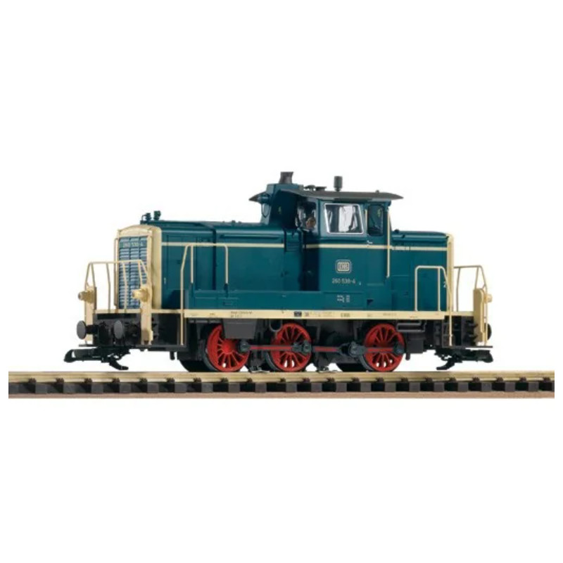 Locomotive diesel BR260, DB, ép. IV - G 1/22,5 - PIKO 37526