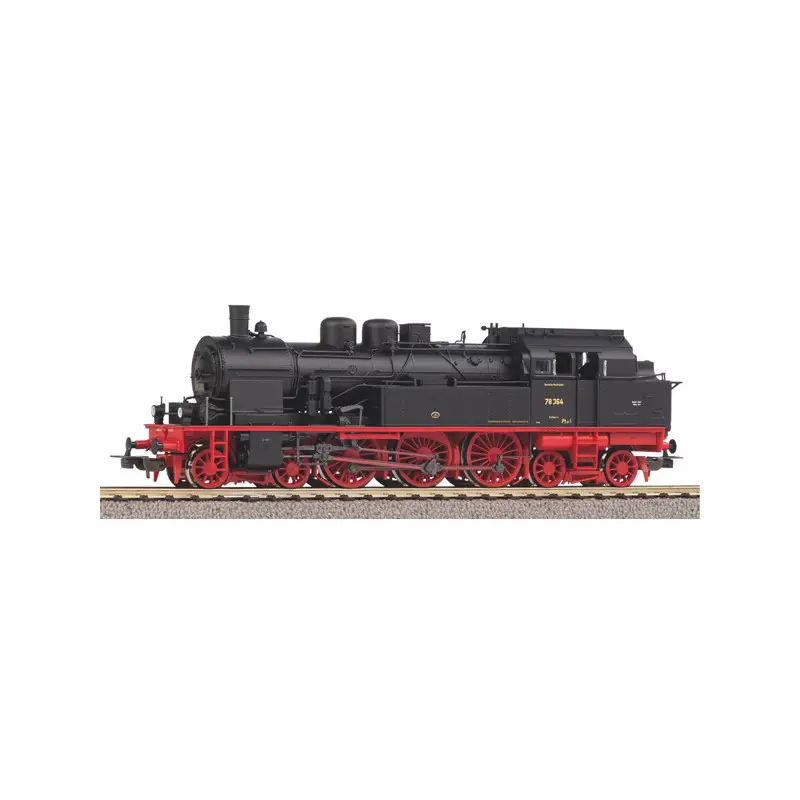 Locomotive vapeur BR 78 DRG ép. IV digitale sonore - HO 1/87 - PIKO 50615