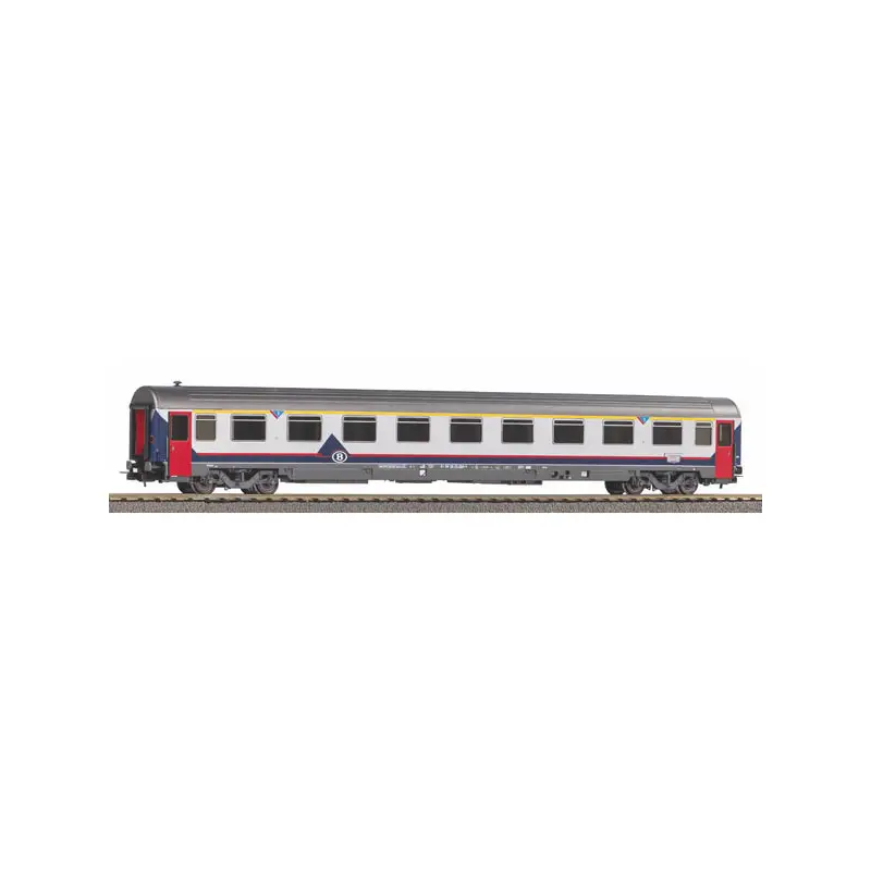Voiture voyageurs Eurofima 1ère classe SNCB ép. V - HO 1/87 - PIKO 58541